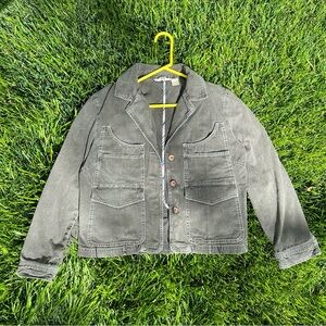 Green Denim Jacket